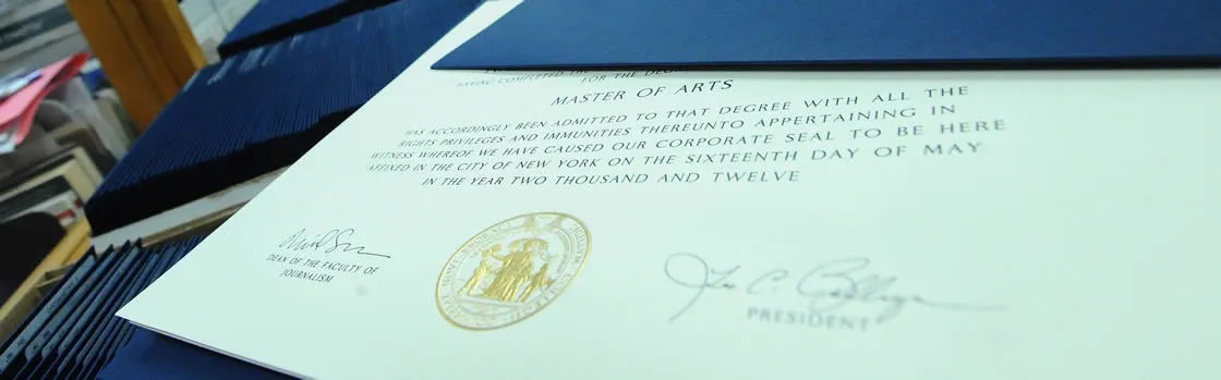 MA Diploma