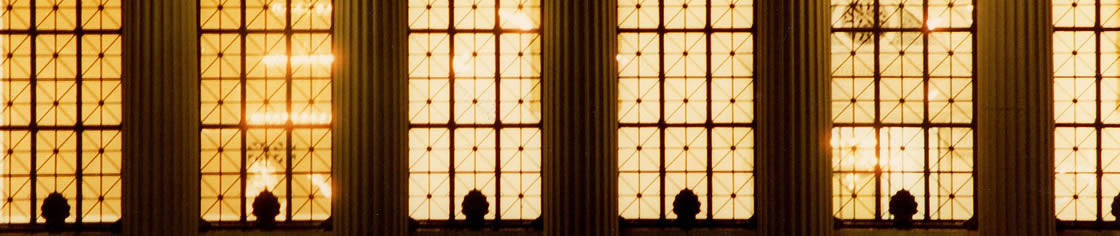 Windows of Butler Library