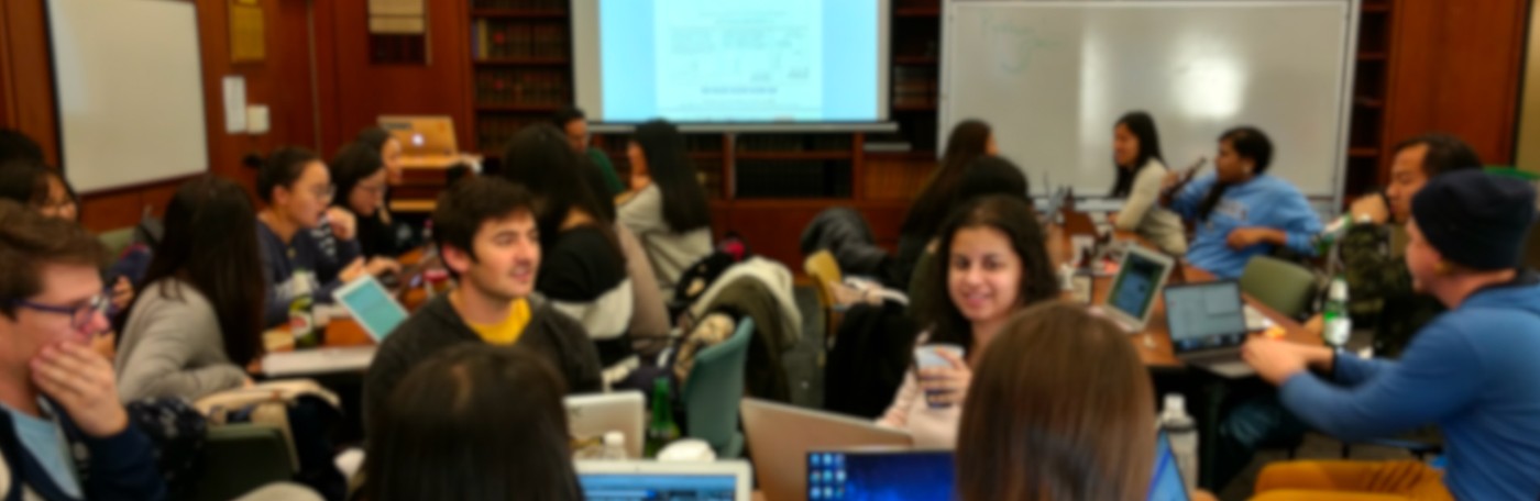 Students in QMSS study session